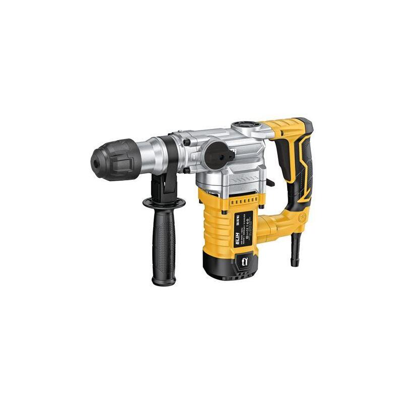 Blim Martillo Sds-Plus 1050w 1050rpm - 4 Funciones - Potencia De Impacto 4.5j - 4.200 Impactos Por Minuto - Incluye Brocas Y Cinceles