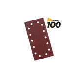 Blim Pack De 10 Lijas Con Velcro Para Lijadora Bl0123 - Grano 100 - Formato Rectangular