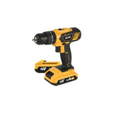 Blim Taladro Percutor A Bateria 16v 2ah - 30nm Par Maximo - 2 Velocidades 0-400/0-1500rpm - Incluye 2 Baterias Y Maletin De Transporte