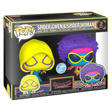 Blister 2 Figuras Pop Spider-Man Spider-Gwen & Spider-Woman Exclusive