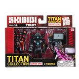 Blister 3 Figuras Titan Collection Skibidi Toilet