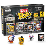 Blister 4 Figuras Bitty Pop Five Nights At Freddy´S Edicion Limitada