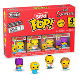 Blister 4 Figuras Bitty Pop Los Simpsons Maggie