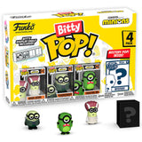 Blister 4 Figuras Bitty Pop Minions Series 2