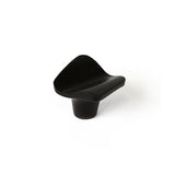 Blister Con 4 Pomos Metálicos Para Mueble, Con Acabado Negro Mate Mod. 749 32x31mm Rei