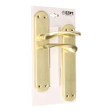 Blister Juego De Manillas 707 Laton Satinado Edm