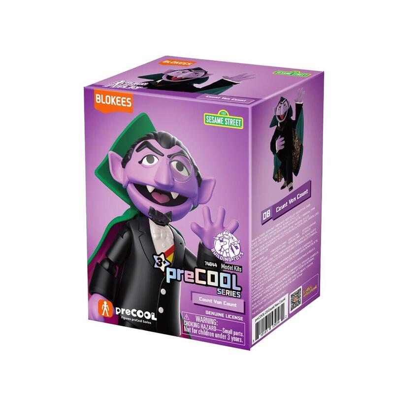 Blokees Sesame Street Figures Precool S1 - Count Von Count