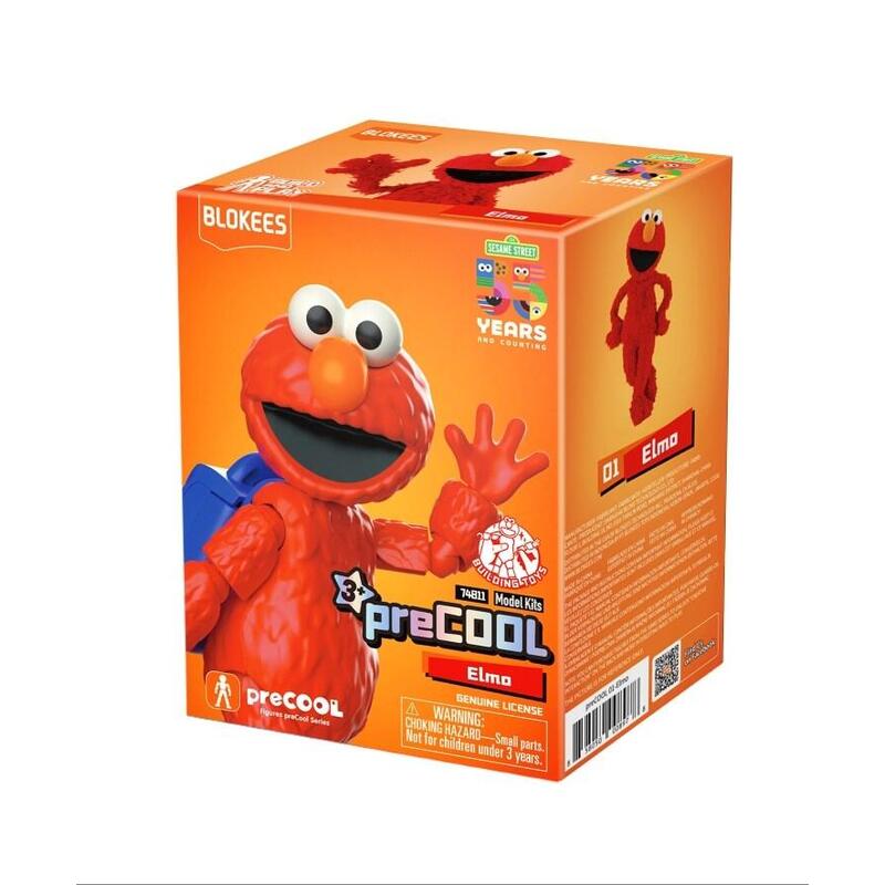 Blokees Sesame Street Figures Precool S2 - Elmo