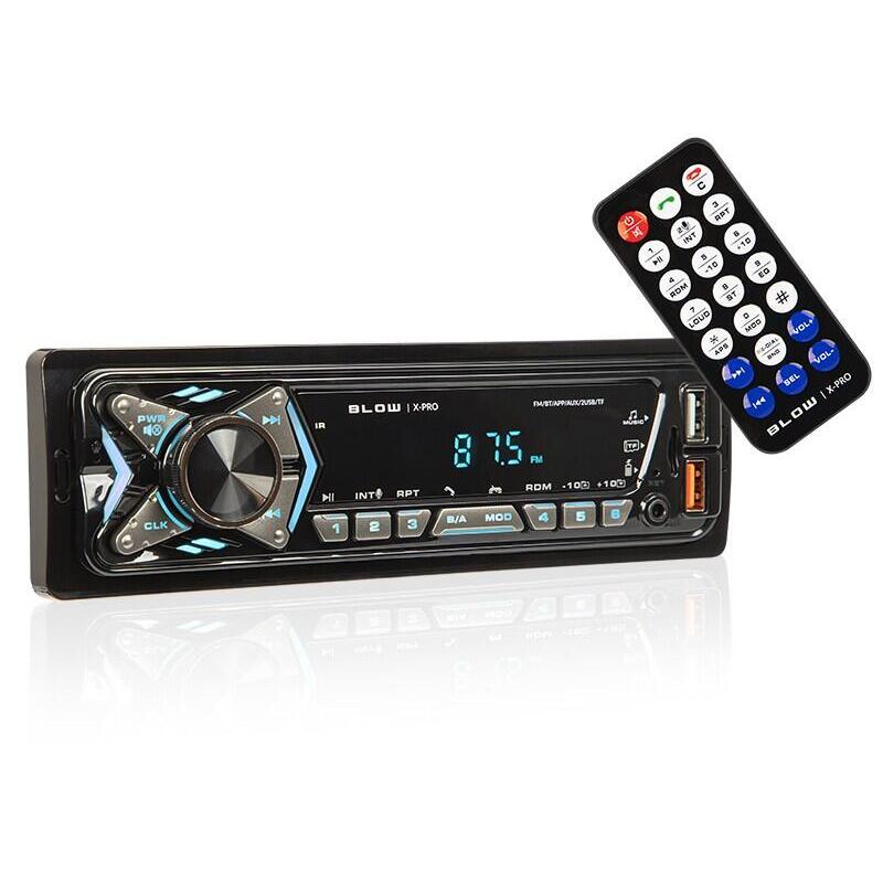Blow X-Pro Mp3/Usb/Micro Usb/Bluetooth Radio Coche Negro
