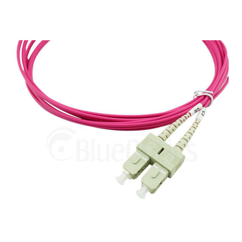 Blueoptics Sfp3132fu2mk Cable De Fibra Optica 2 M Lc Sc Om4 Rojo