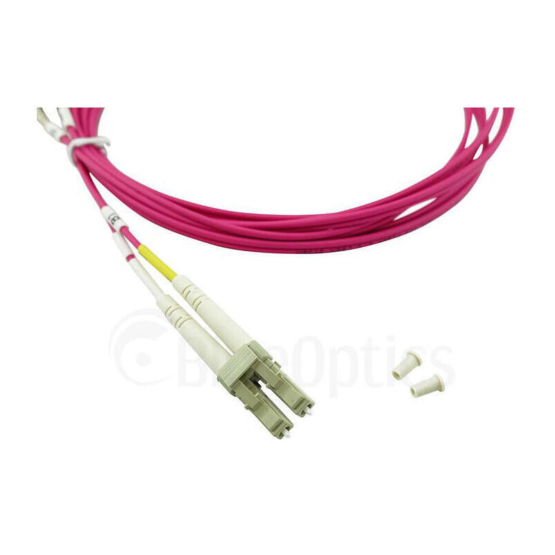 Blueoptics Sfp3132fu3mk Cable De Fibra Optica 3 M Lc Sc Om4 Rojo