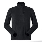 Berghaus Prism Half Zip Polartec® Fleece - Sudadera Polar Para Hombre, Talla M (Negro)