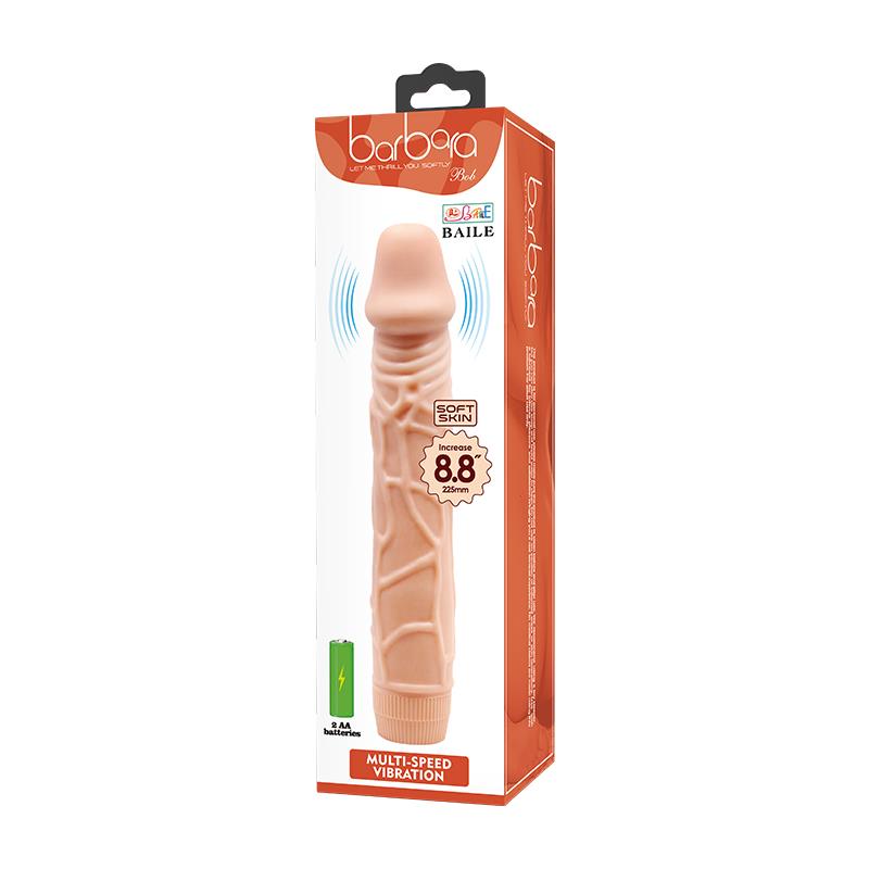Baile - Bob Vibrador Realístico 22.5 Cm Natural
