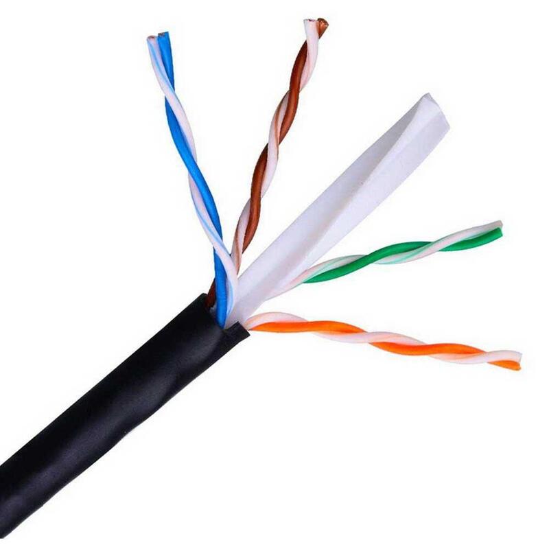 Bobina De Cable En Caja Utp Cat6 Exterior Cobre