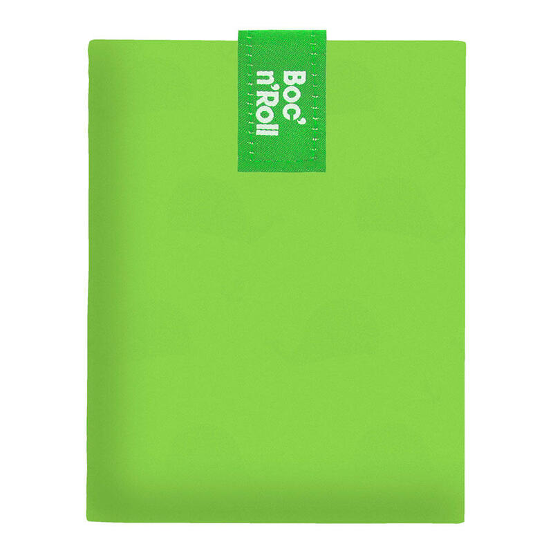 Boc'N'Roll Porta Bocadillos Reutilizable Essential Green 11x15cm
