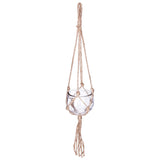 Bola De Cristal Y Colgante De Yute Ø10.5cm