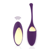 Huevo Vibrar. Pelota Essentials Pulsy Púrpura Profundo