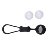 Bolas Geisha Missweet 17.7 Cm Silicona Negro