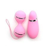 Bolas Kegel Con Control Remoto Y Estimulador Ibiza Rosa
