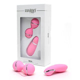 Bolas Kegel Con Control Remoto Y Estimulador Ibiza Rosa