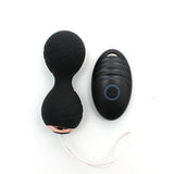 Bolas Kegel Con Vibración Y Control Remoto Cannes Negro
