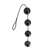 Bolas Vaginales Y Anales 65 X 6 Cm Negro