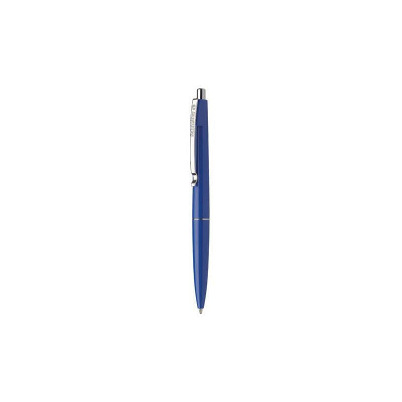 Bolígrafo Schneider Schreibgeräte Office Azul De Punta Retráctil Con Pulsador Medio