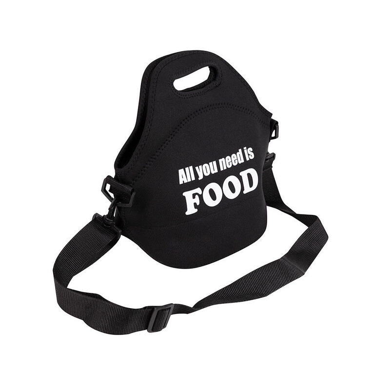 Bolsa Almuerzo Neopreno 30x30x17cm Negra Expert Bgeu4332 San Ignacio