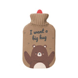 Bolsa De Agua Caliente Modelo Osito 2l.