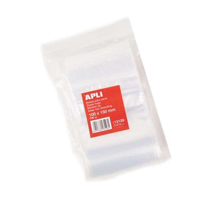 Bolsa De Autocierre100 X 150mmcien Unidadesapli