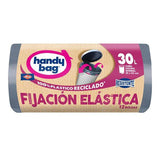 Bolsa De Basura Fijación Elástica 30 L (55 X 63 Cm), 12 Uds