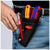 Bolsa De Cinturón Multipropósito De Knipex, Holla Negra/Rojo 00 19 75 Le