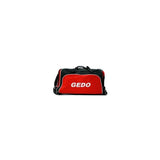 Bolsa De Deporte Gedo Milan Trolley 4 Departamentos Ruedas Color Negro Y Rojo