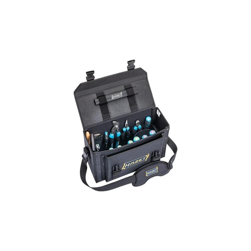 Bolsa De Herramientas Hazet Pequeña, Equipada 191t-1/51, Juego De Herramientas Negro, Con 51 Herramientas Profesionales 191t-1/51