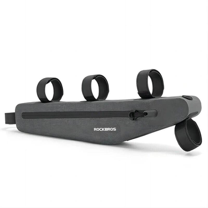 Bolsa Para Cuadro De Bicicleta Rockbros As-052 Gris Impermeable