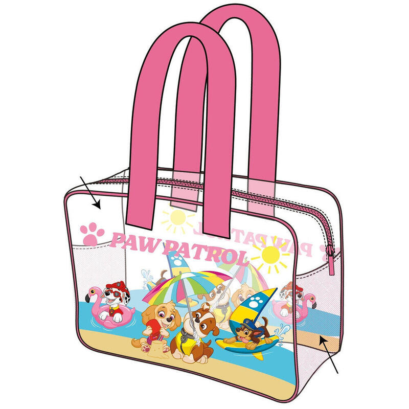 Bolsa Playa Canina Paw Patrol