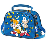 Bolsa Portameriendas 3d Lets Roll Sonic The Hedgehot