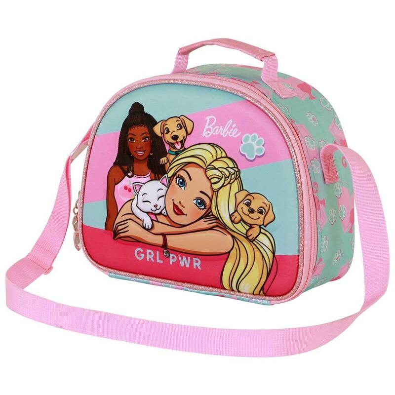 Bolsa Portameriendas 3d Pets Barbie