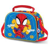 Bolsa Portameriendas 3d Web Out Spiderman Marvel