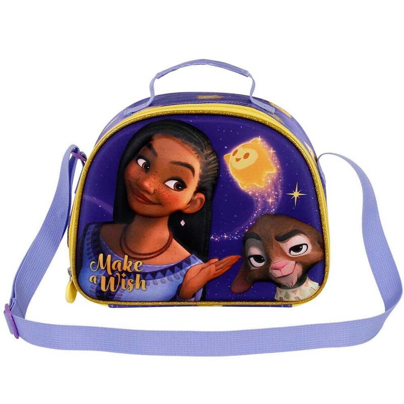 Bolsa Portameriendas 3d Wish Disney