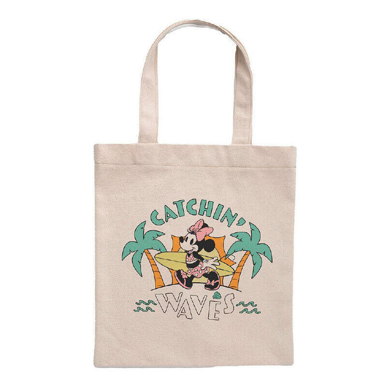 Bolsa Shopping Catchin' Waves Minnie Mouse Disney