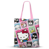 Bolsa Shopping Panels Hello Kitty 40cm