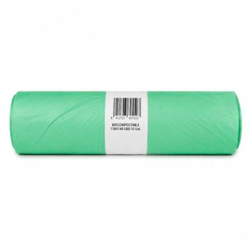 Bolsas De Basura Biodegradable 150 - 200 L, 118 X 140 Cm, 10 Uds