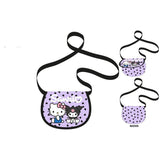 Bolso Bandolera Kuromi & Hello Kitty