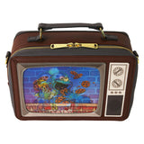Bolso Bandolera Lenticular Retro Tv Barrio Sesamo Loungefly