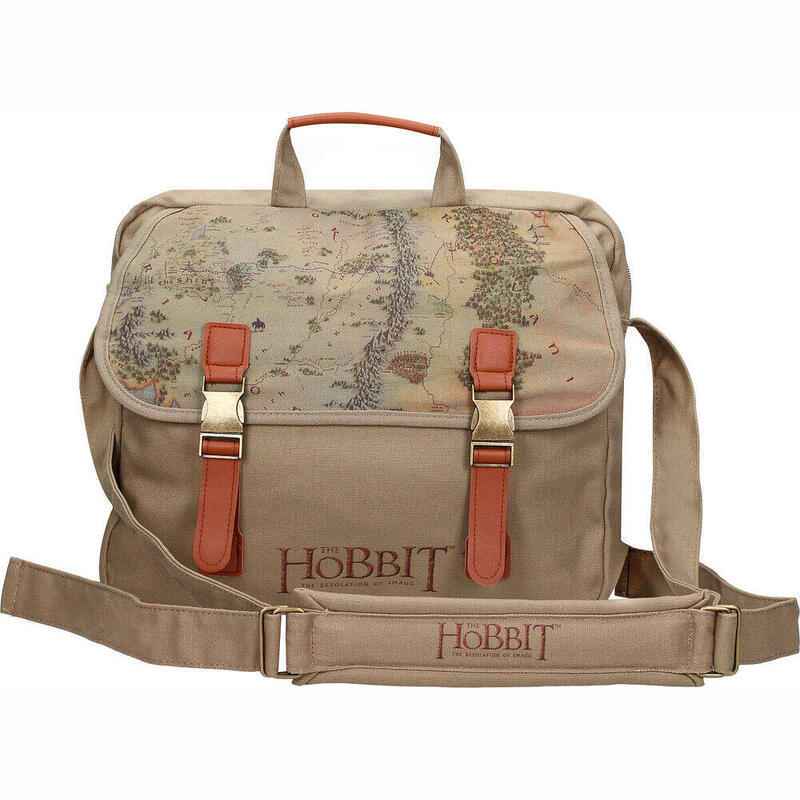 Bolso Bandolera Tela Mapa Hobbit