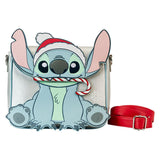 Bolso Glitter Holiday Stitch Disney Loungefly