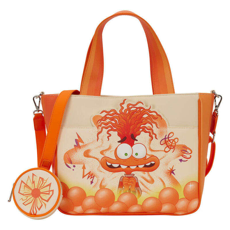 Bolso + Monedero Ansiedad Del Reves Disney Pixar Loungefly