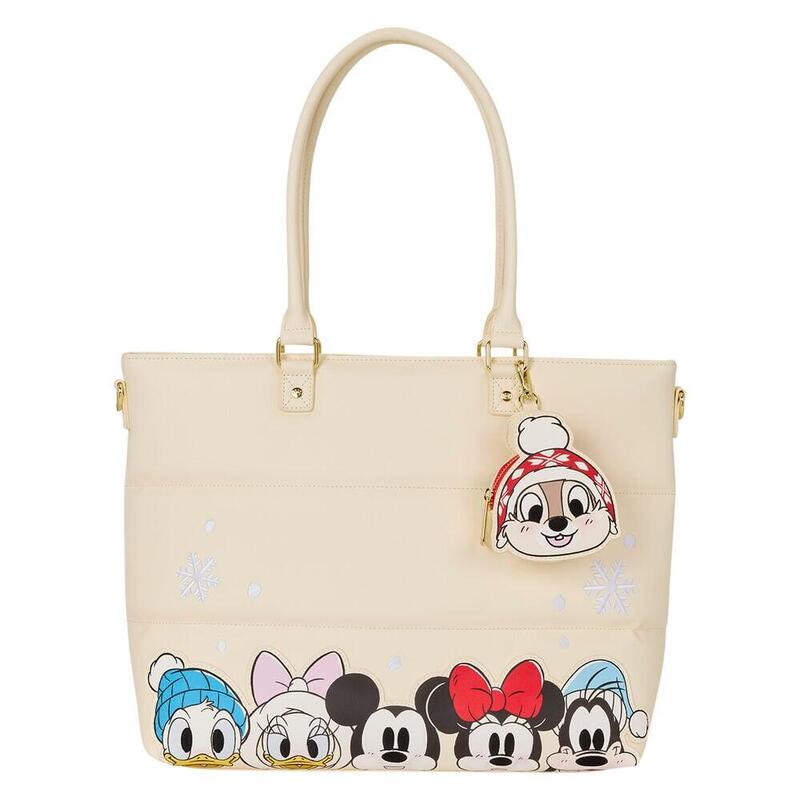 Bolso + Monedero Puff Quilt Mickey & Friends Disney Loungefly