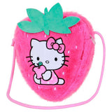 Bolso Peluche Fresa Hello Kitty